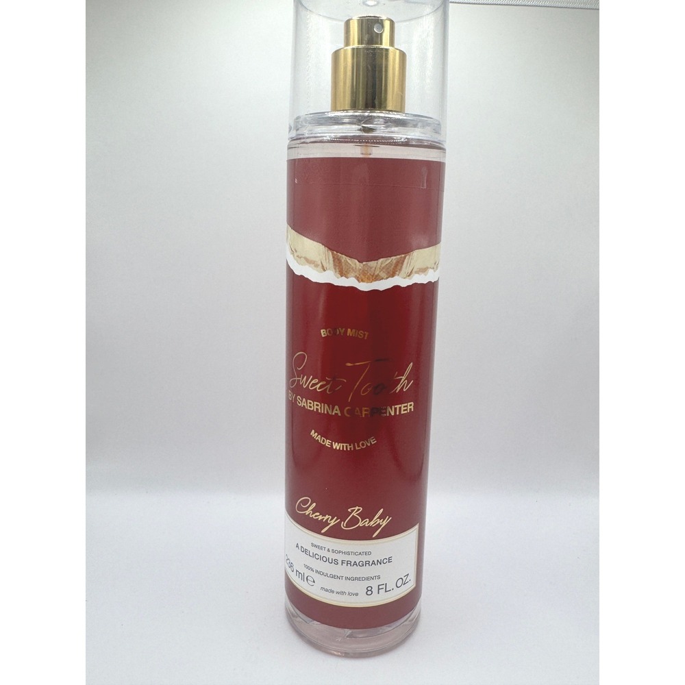 Sabrina Carpenter Sweet Tooth Cherry Baby Body Mist 8oz